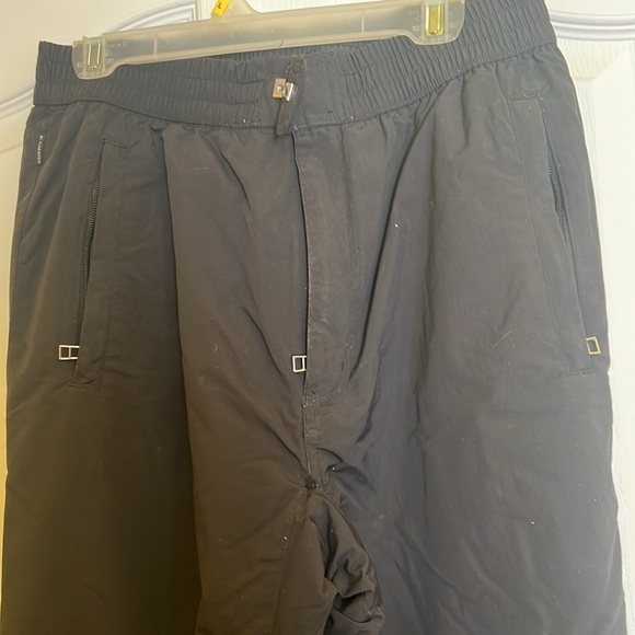 Obermeyer black snow /ski pants men’s med - Picture 2 of 7
